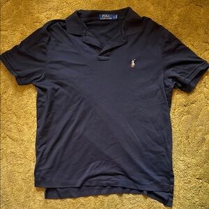 Polo by Ralph Lauren Black Polo Shirt Classic Style